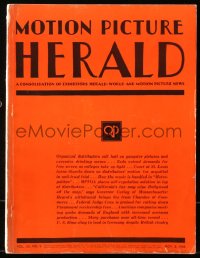 6p1250 MOTION PICTURE HERALD exhibitor magazine November 2, 1935 Dick Powell in Thanks a Million!