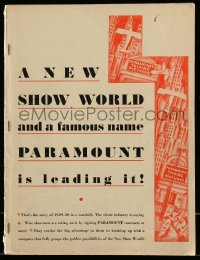 6p1175 MOTION PICTURE NEWS exhibitor magazine July 6, 1929 contains RKO 1929-30 campaign book!