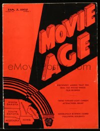 6p1179 MOVIE AGE exhibitor magazine January 7, 1932 Fredric March in Dr. Jekyll & Mr. Hyde!