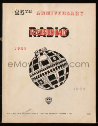 6p1185 RADIO TELEVISION DAILY exhibitor magazine December 19, 1962 history of radio & TV!