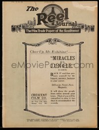 6p1373 REEL JOURNAL exhibitor magazine April 23, 1921 Miracles of the Jungle, Century Comedies!