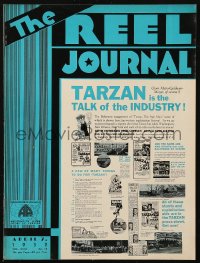 6p1392 REEL JOURNAL exhibitor magazine April 7, 1932 Tarzan the Ape Man, Stanwyck in Shopworn!