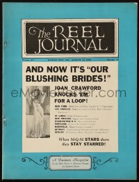 6p1386 REEL JOURNAL exhibitor magazine August 12, 1930 Our Blushing Brides, Amos & Andy artwork ad!