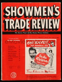 6p1399 SHOWMEN'S TRADE REVIEW exhibitor magazine April 7, 1951 The Thing, Only the Valiant & more!
