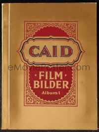 6p0081 CAID FILMBILDER album 1 German cigarette card album 1933 contains 360 cards on 36 pages!