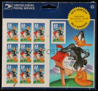 6p0170 DAFFY DUCK stamp sheet 1998 the famous Looney Tunes cartoon, contains 10 stamps!