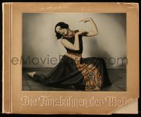 6p0084 DIE TANZBUHNEN DER WELT German cigarette card album 1930s with 252 dance cards on 48 pages!