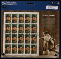 6p0171 EDWARD G. ROBINSON Legends of Hollywood stamp sheet 2000 contains 20 unused postage stamps!