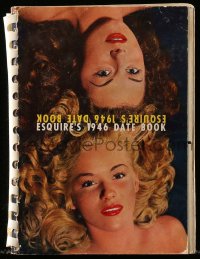 6p0046 ESQUIRE 5x7 date book 1946 filled with incredible sexy Alberto Vargas pin-up art!