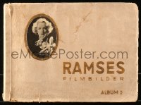 6p0086 RAMSES FILMBILDER album 2 German cigarette card album 1930s contains 227 cards on 36 pages!