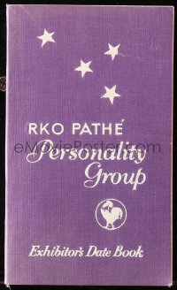 6p0051 RKO PATHE PERSONALITY GROUP EXHIBITORS DATE BOOK exhibitor's date book 1931 Constance Bennett