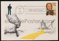 6p0153 WIZARD OF OZ first day cover 1990 great image of Judy Garland as Dorothy with Toto!