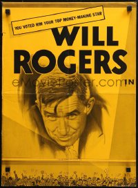 6p0923 COUNTY CHAIRMAN pressbook covers 1935 you voted Will Rogers your top money-making star!