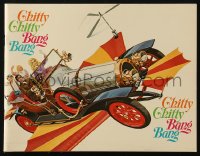 6p0977 CHITTY CHITTY BANG BANG souvenir program book 1969 Dick Van Dyke, Sally Ann Howes, flying car