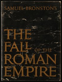 6p1000 FALL OF THE ROMAN EMPIRE souvenir program book 1964 Anthony Mann sword & sandal epic!