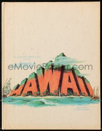 6p1030 HAWAII hardcover souvenir program book 1966 Julie Andrews, written by James A. Michener!