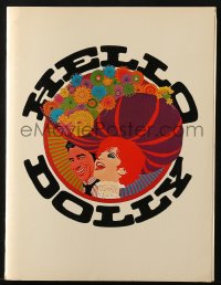 6p1032 HELLO DOLLY souvenir program book 1970 Barbra Streisand, Amsel art, includes premiere info!