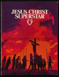 6p1051 JESUS CHRIST SUPERSTAR souvenir program book 1973 Andrew Lloyd Webber religious musical!