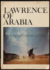6p1058 LAWRENCE OF ARABIA Australian souvenir program book 1963 David Lean classic, Peter O'Toole!