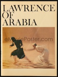 6p1059 LAWRENCE OF ARABIA 27pg souvenir program book 1963 David Lean classic starring Peter O'Toole!