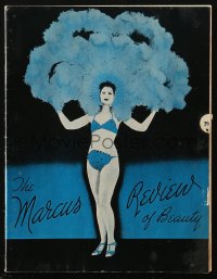 6p1067 MARCUS REVIEW OF BEAUTY stage show souvenir program book 1939 sexy scantily clad dancers!
