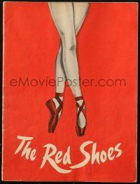 6p1094 RED SHOES souvenir program book 1949 Powell & Pressburger, ballerina Moira Shearer!