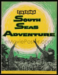 6p1114 SOUTH SEAS ADVENTURE Cinerama souvenir program book 1958 they surrendered to it in Cinerama!