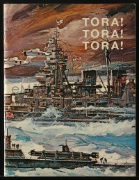6p1135 TORA TORA TORA souvenir program book 1970 Bob McCall art of the attack on Pearl Harbor!