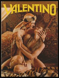 6p1141 VALENTINO souvenir program book 1977 naked Rudolph Nureyev & sexy Michelle Phillipes!