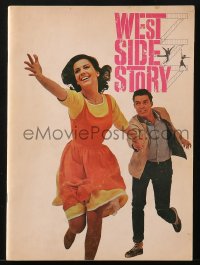 6p1147 WEST SIDE STORY souvenir program book 1961 Natalie Wood, Richard Beymer, classic musical!