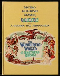 6p1150 WONDERFUL WORLD OF THE BROTHERS GRIMM hardcover Cinerama souvenir program book 1962 George Pal!