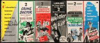 6p0328 COLUMBIA PICTURES promo brochure 1945-1946 upcoming series like Crime Doctor & Blondie!