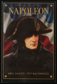 6p0353 NAPOLEON promo brochure R1981 Albert Dieudonne as Napoleon Bonaparte, Abel Gance!
