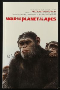 6p0214 WAR FOR THE PLANET OF THE APES image cover For Your Consideration script 2015 by Bomback & Reeves