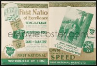 6p0566 FIRST NATIONAL PICTURES 1931 English trade ad 1930 Ann Harding in Girl of the Golden West!