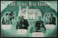 6p0573 HALFWAY HOUSE English trade ad 1944 Basil Dearden & Alberto Cavalcanti, Eric Fraser art!