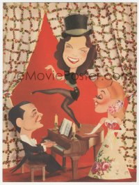 6p0623 LADY BE GOOD trade ad 1941 great Kapralik art of Eleanor Powell, Ann Sothern & Robert Young!