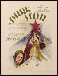 6p0629 MIN & BILL trade ad 1930 different art of Marie Dressler & Dorothy Jordan, Dark Star!