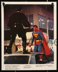 6p0126 SUPERMAN II set of 8 color 8x10 commercial prints 1990s Christopher Reeve, Gene Hackman