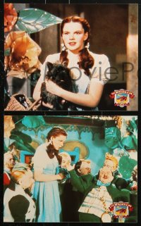 6p0121 WIZARD OF OZ group of 16 commercial Canadian 8x10 commercial prints 1989 50th anniversary!