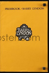 6p0853 BARRY LYNDON pressbook 1975 Stanley Kubrick, Ryan O'Neal, historical romantic war melodrama!