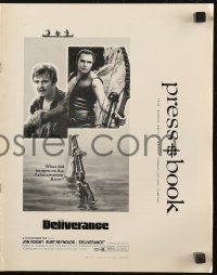6p0855 DELIVERANCE pressbook 1972 Jon Voight, Burt Reynolds, Ned Beatty, John Boorman classic!