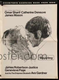 6p0702 MAYERLING pressbook 1969 no woman could satisfy Omar Sharif until Catherine Deneuve!