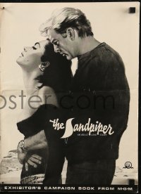 6p0920 SANDPIPER pressbook 1965 many images of Elizabeth Taylor & Richard Burton, Vincente Minnelli!