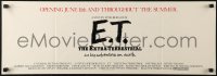 6p0332 E.T. THE EXTRA TERRESTRIAL promo brochure 1982 Spielberg, different art, unfolds to 11x31!