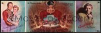 6p0585 PHANTOM OF THE OPERA English trade ad 1943 art of Claude Rains & cast, unfolds to 11x34!