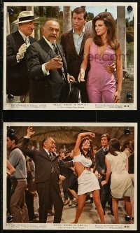 6r0059 BIGGEST BUNDLE OF THEM ALL 2 color 8x10 stills 1966 Wagner, Raquel Welch, Edward G. Robinson!