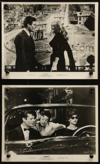 6r0462 LA DOLCE VITA 2 8x10 stills R1966 Federico Fellini, Anita Ekberg, Aimee, Marcello Mastroianni!