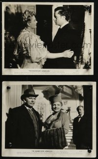 6r0480 MAGNIFICENT AMBERSONS 2 from 7.75x10 to 8.25x10.25 stills 1942 Joseph Cotten, Orson Welles!
