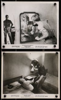 6r0483 MIDNIGHT COWBOY 2 8x10 stills 1969 cool images of Jon Voight flexing in mirror and in fight!